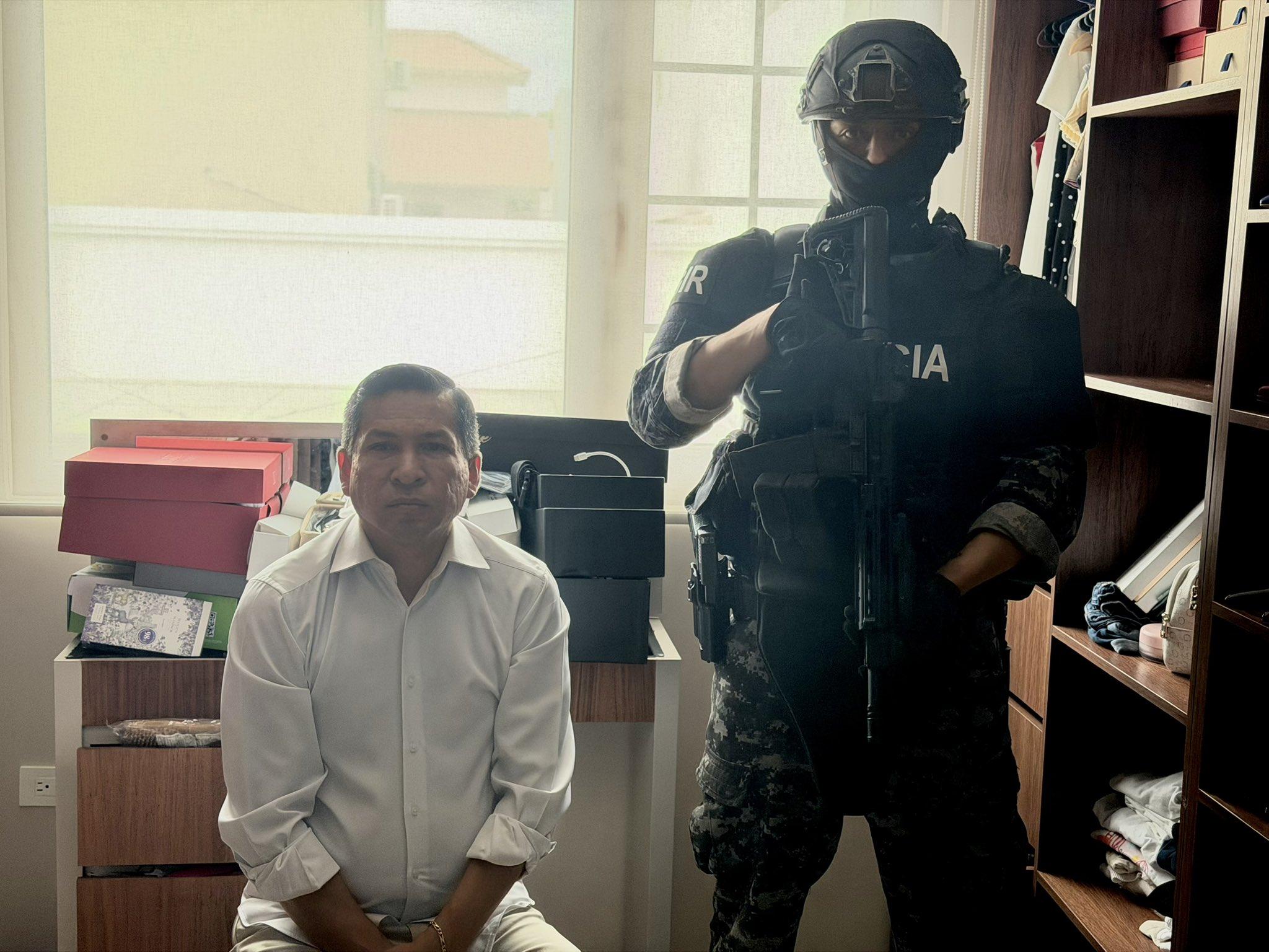 Alcalde de Machala, Darío Macas, es detenido por presunto enriquecimiento ilícito