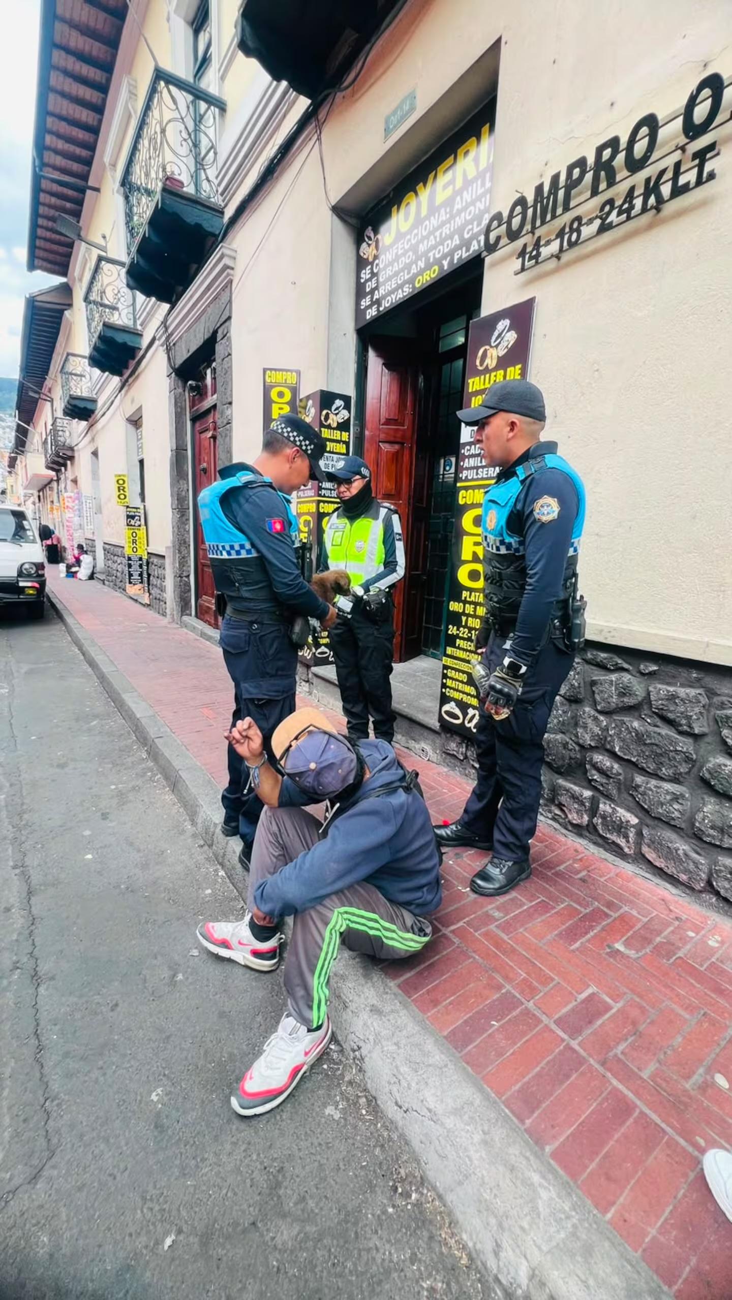 Cachorro es rescatado tras presunto maltrato en Quito