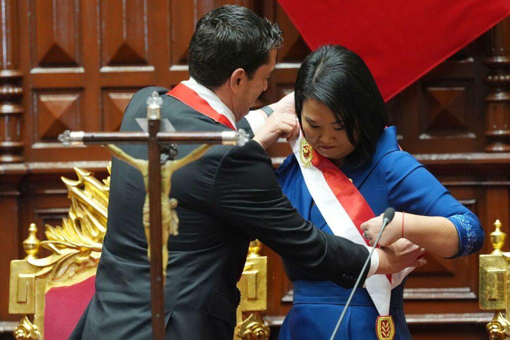 Imagen de la noticia: Keiko Fujimori asume la Presidencia de Perú: promesas y desafíos