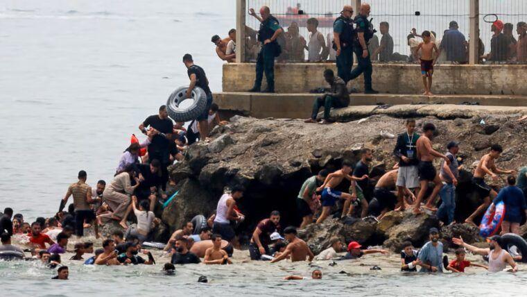 ¿ “Invasión” de migrantes en España?: esto ocurre en Ceuta
