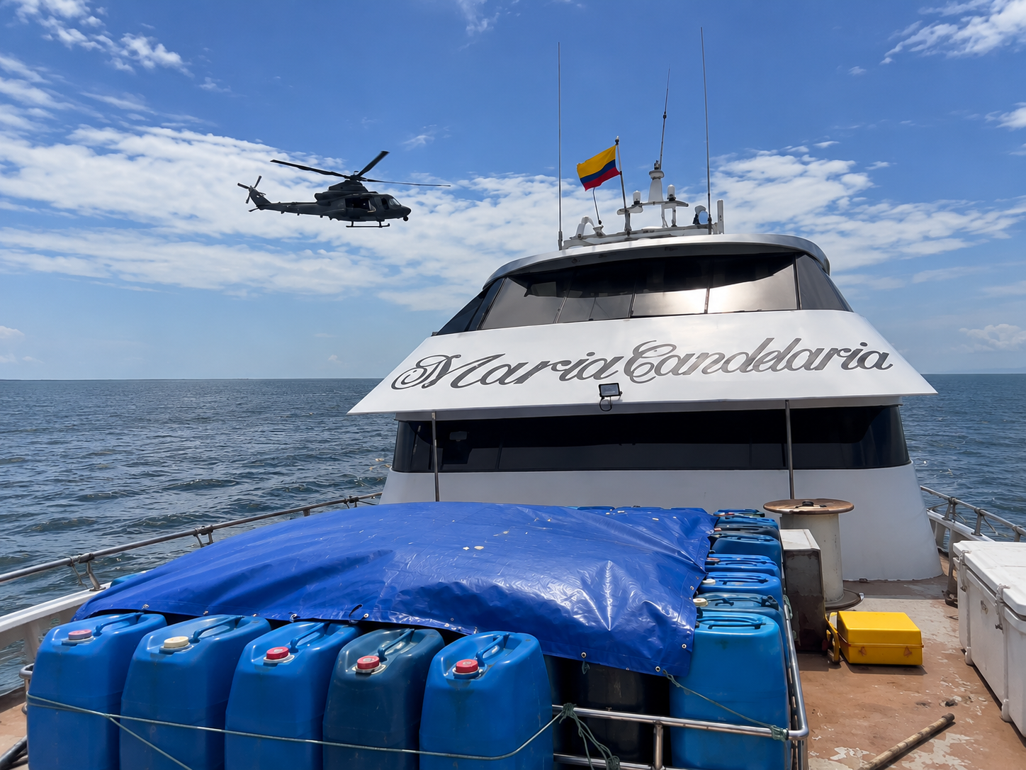Otra embarcación ecuatoriana es interceptada por militares estadounidenses este sábado, 5 de septiembre