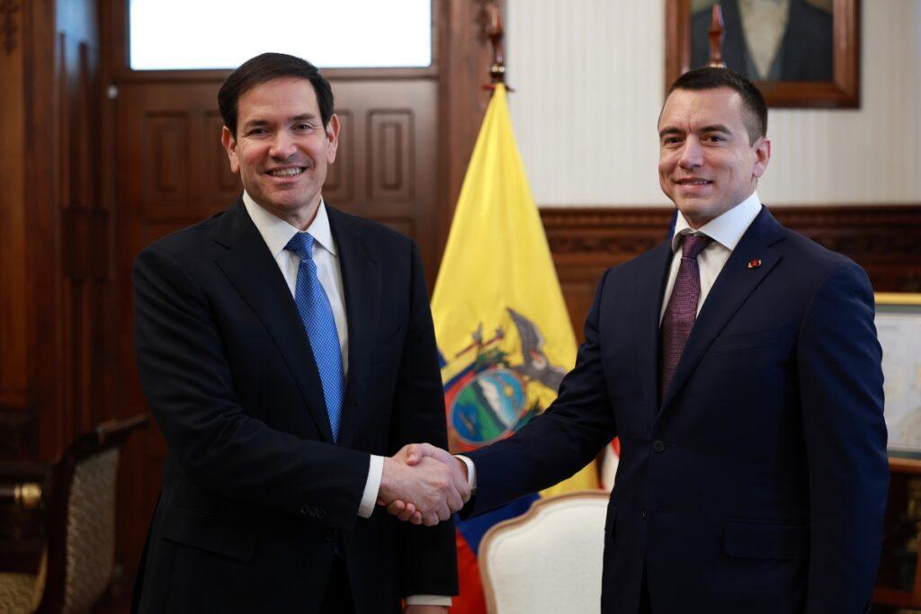 Marco Rubio, llega a Ecuador este miércoles, 9 de septiembre: esta será su agenda con Daniel Noboa