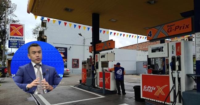Daniel Noboa anuncia una baja de los combustibles en Ecuador: estos serán los cambios