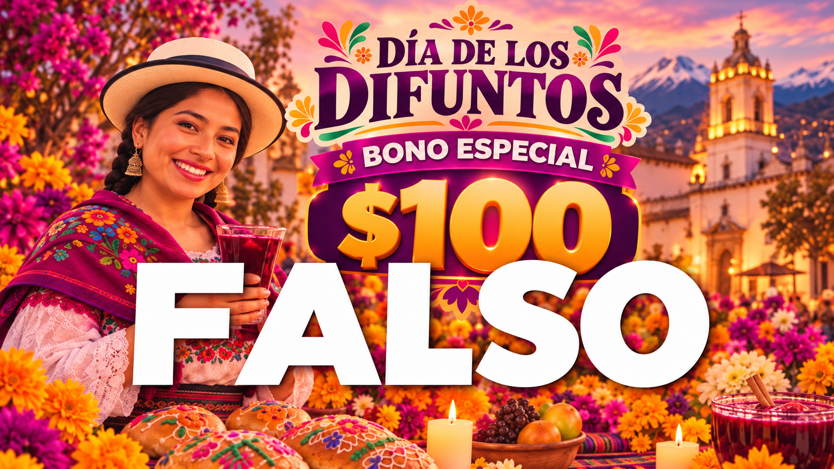 Gobierno desmiente bono de $100 por el Día de Difuntos
