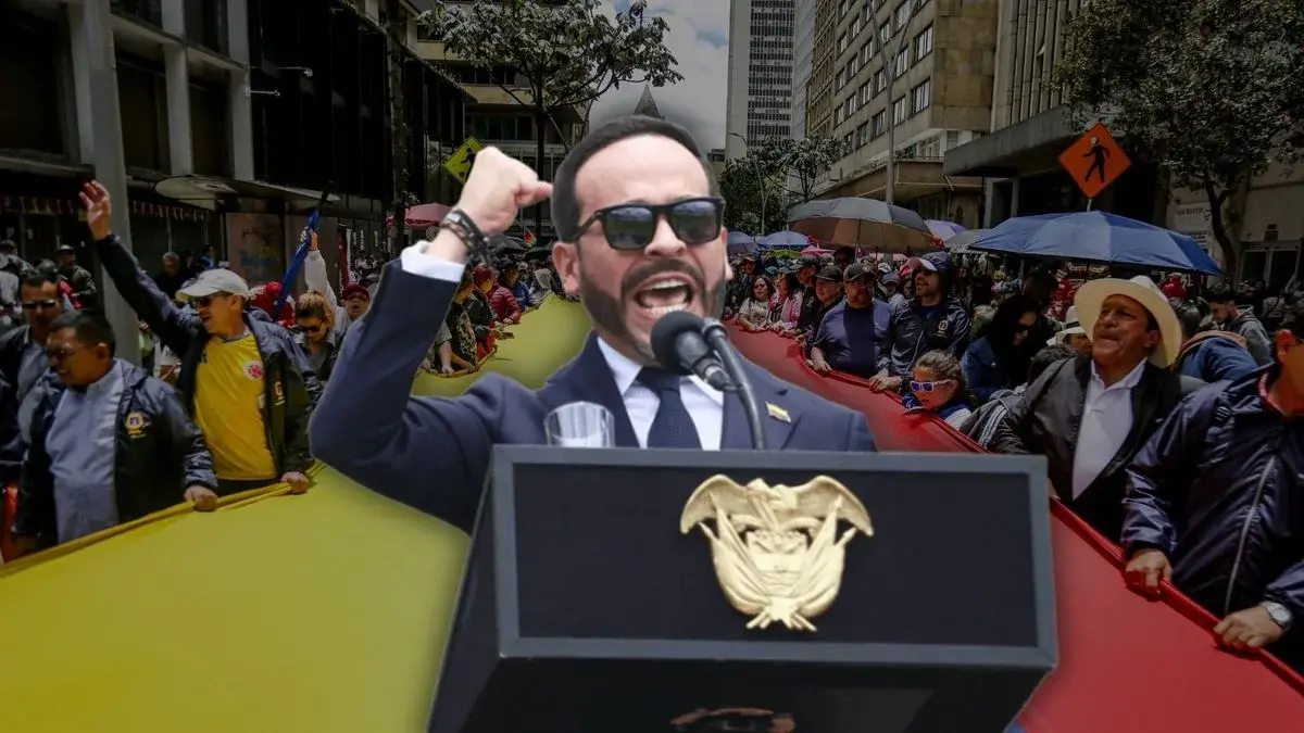 Colombia se prepara para su primer paro nacional contra las políticas del presidente Abelardo de la Espriella