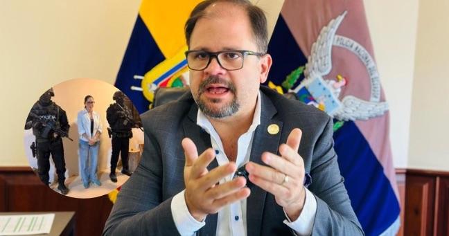 Reimberg vincula motines con detención de Luisa González