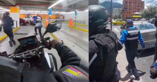 Imagen de la noticia: Detenidos tras robo en parqueadero de centro comercial en Quito