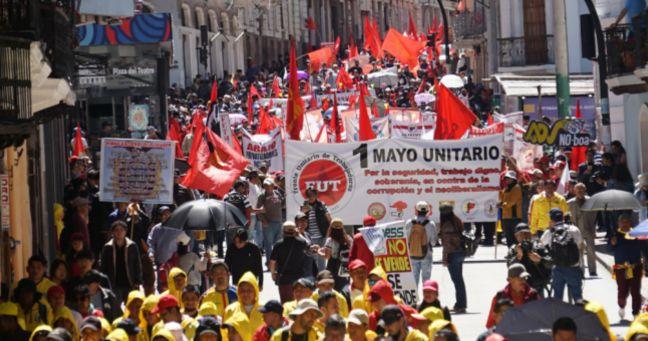 Imagen de la noticia: Quito se alista para marchas por el Día del Trabajador