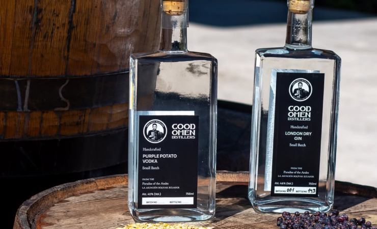 Imagen de la noticia: Good Omen Distillers: destilería ecuatoriana entra a la élite del gin mundial desde Londres
