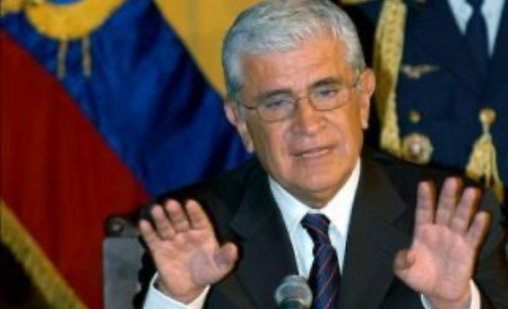 Imagen de la noticia: Murió el expresidente Alfredo Palacio (2005–2007), el médico que asumió el poder tras una crisis nacional