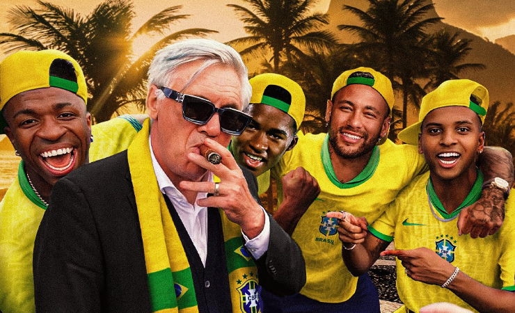 Imagen de la noticia: Oficial: Brasil anuncia a Carlo Ancelotti como seleccionador hasta el Mundial de 2026