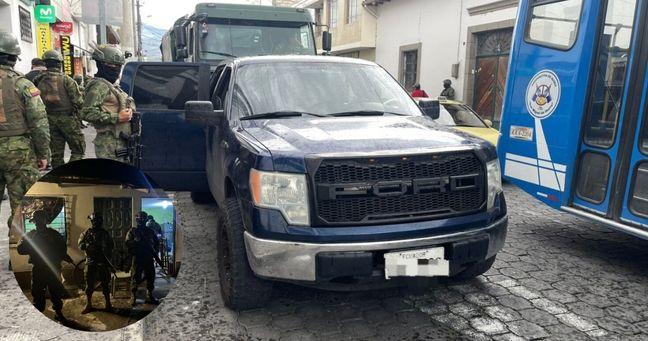 Capturan a cabecillas de Los Lobos en Ibarra durante operativo militar