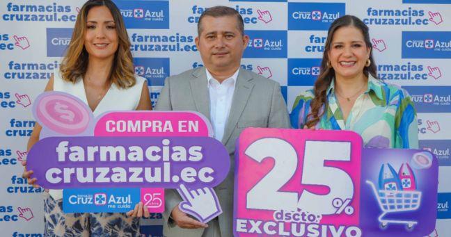 Farmacias Cruz Azul: 25 años contribuyendo al acceso a la salud en Ecuador.