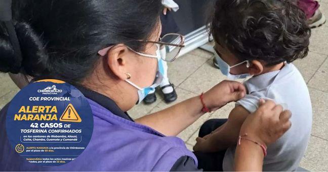 Imagen de la noticia: Alerta en Chimborazo: aumentan los casos de tosferina y se declara alerta naranja