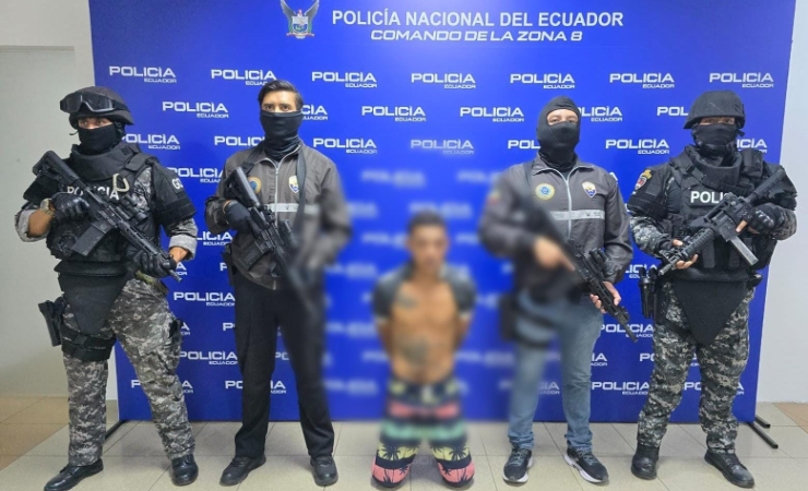 Imagen de la noticia: Capturan a “Bambazo”, presunto asesino y miembro de GDO “Los Lagartos” en Guayaquil