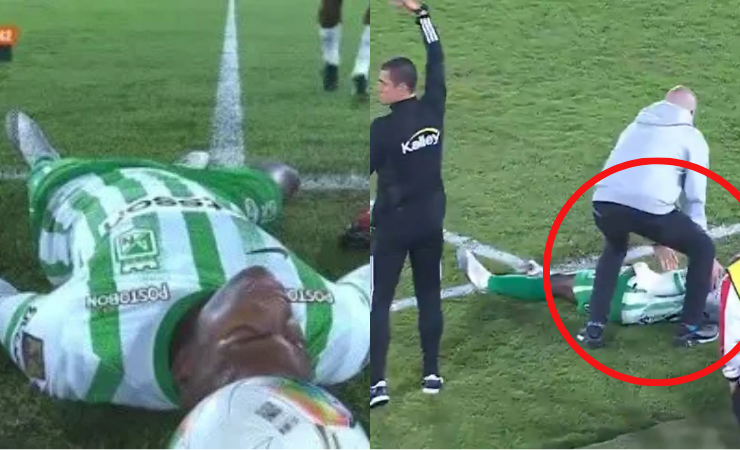 Imagen de la noticia: (VIDEO) Futbolista se desplomó en pleno partido: así fue el momento y esto se sabe de su salud