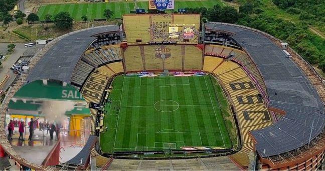 Imagen de la noticia: Momentos de tensión antes del Ecuador vs. Brasil: cortocircuito genera alarma en el Monumental
