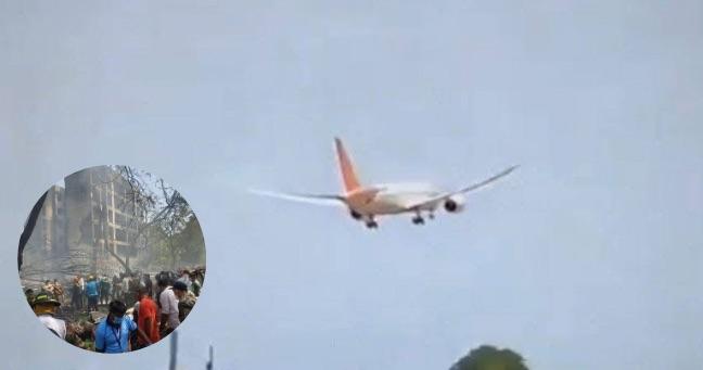 Imagen de la noticia: Tragedia aérea en la India: avión de Air India se estrella tras despegar de Ahmedabad
