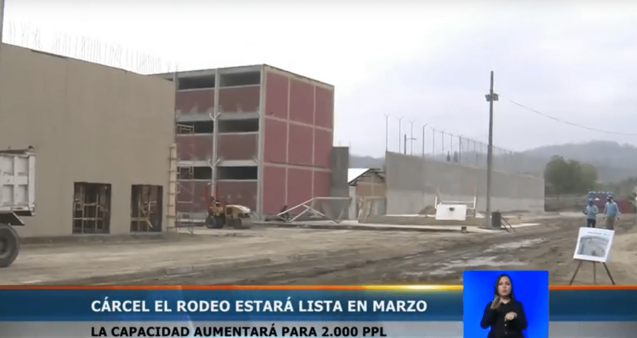 Nueva cárcel «El Rodeo» estará en marzo