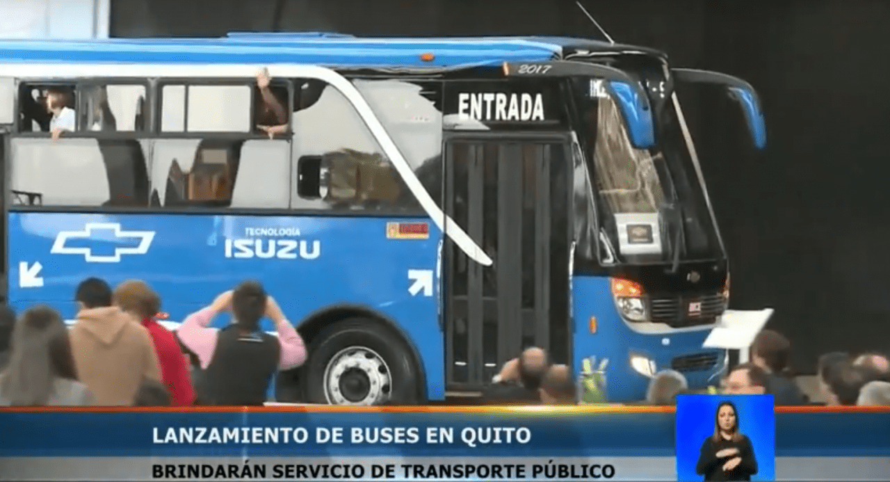 Imagen de la noticia: Chevrolet realizó el lanzamiento de nuevos buses