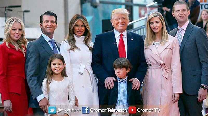 A la investidura del presidente Trump llegaron sus exesposas