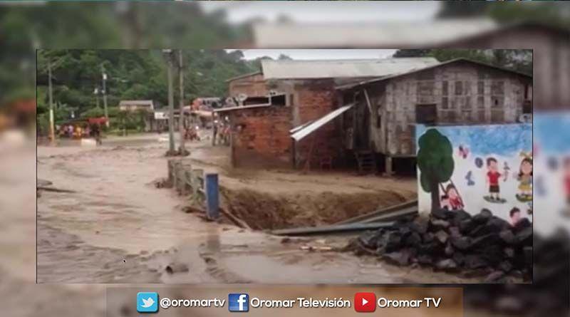 Imagen de la noticia: Inundaciones en Manabí por fuertes lluvias