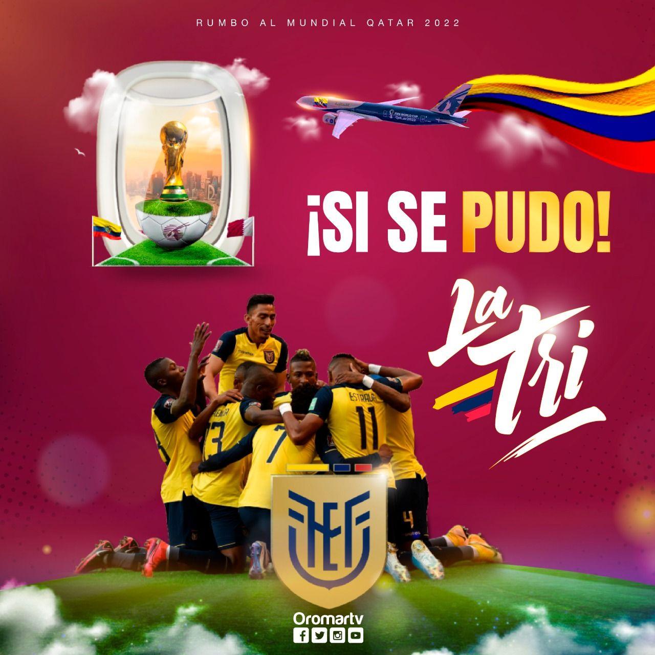 Imagen de la noticia: Ecuador clasificó al mundial a pesar de la derrota en Paraguay