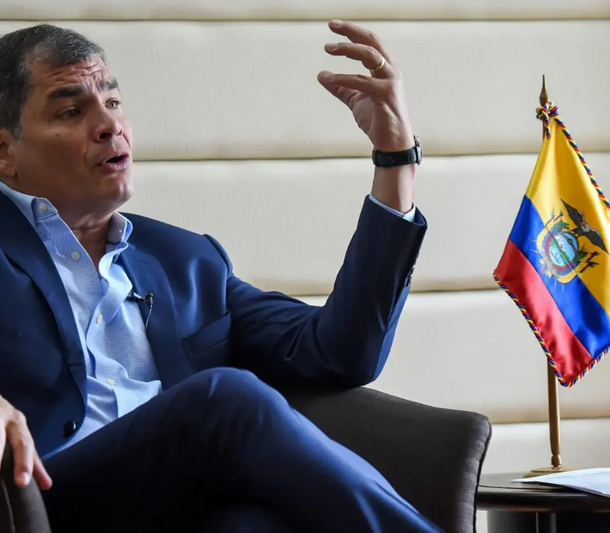 Imagen de la noticia: Rafel Correa cuestiona la Ley Económica de Daniel Noboa