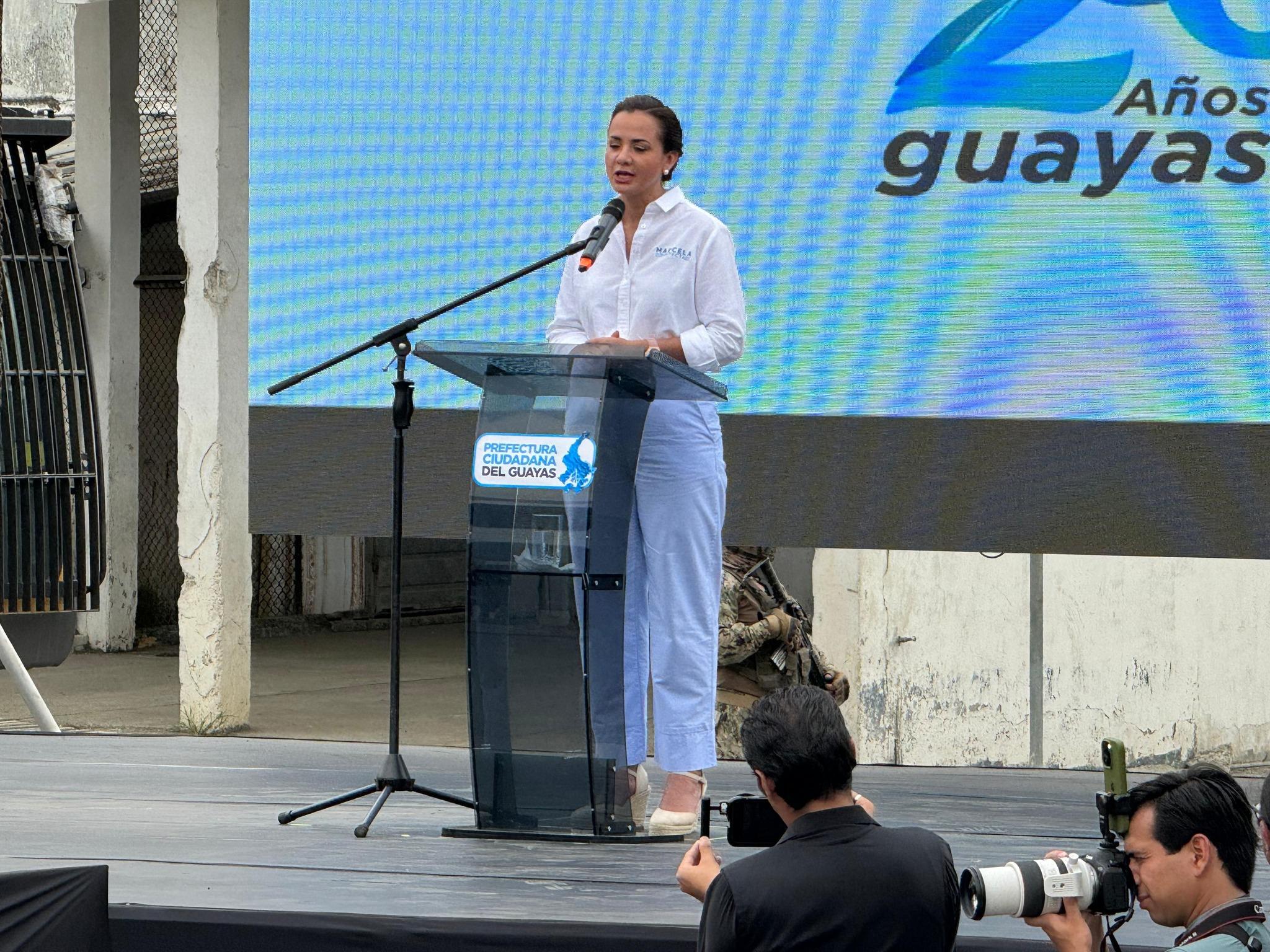 Imagen de la noticia: «No estamos aquí para ataques, ya es hora de soltar el odio», dice Marcela Aguiñaga