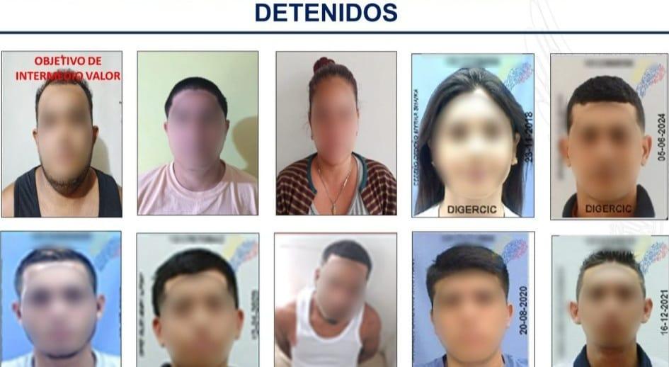 Imagen de la noticia: Capturan a 10 miembros de la banda «Los Pepes» en Manabí