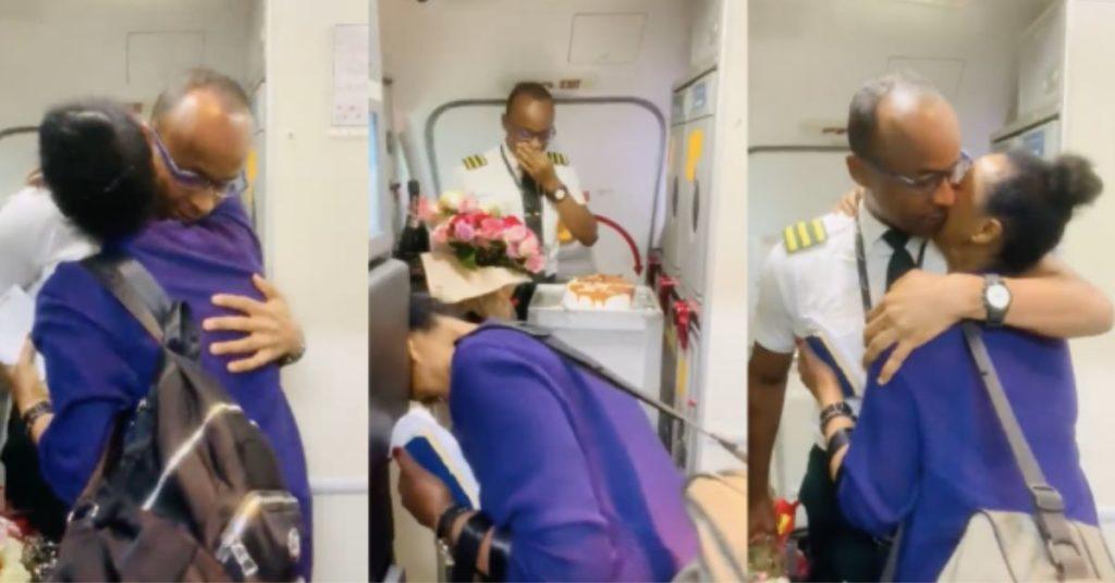 Imagen de la noticia: Madre trabajó 30 años como empleada doméstica para que su hijo pudiera ser piloto ¡Y el, la sorprendió!