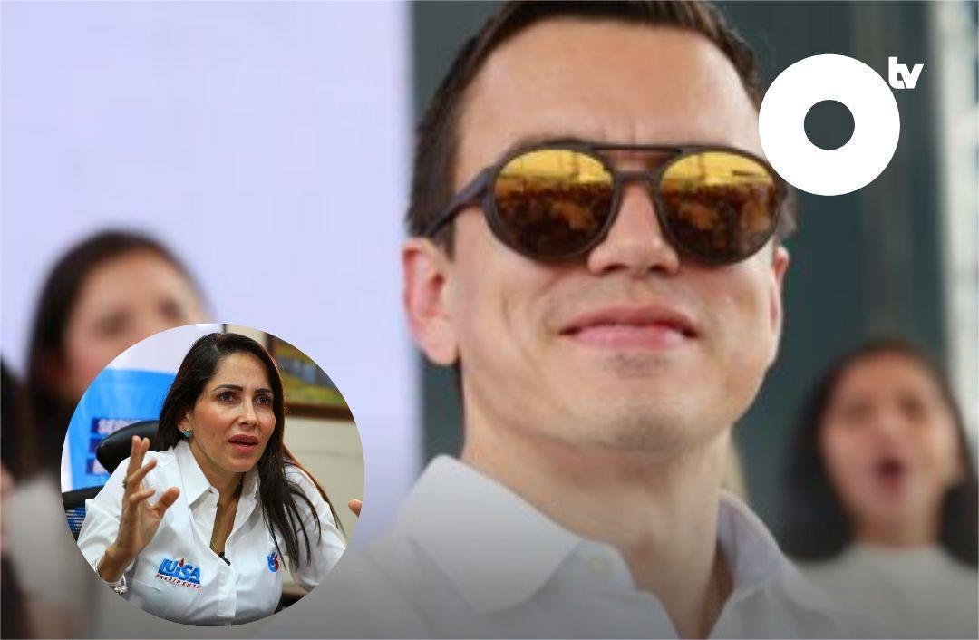 Imagen de la noticia: Daniel Noboa supera a Luisa González, según encuesta electoral