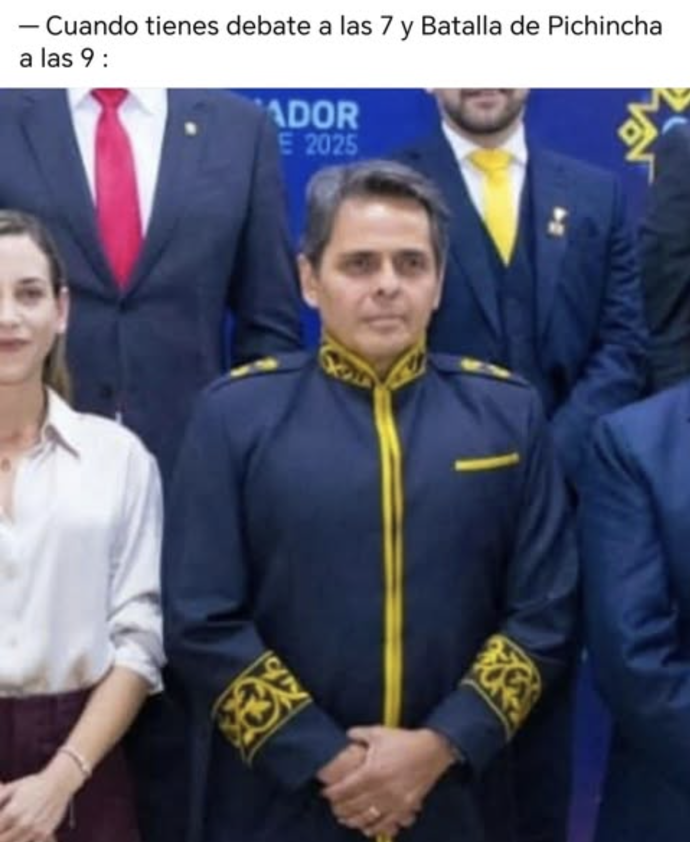 Imagen de la noticia: Inicia el debate presidencial y los ecuatorianos nos conquistan con sus memes