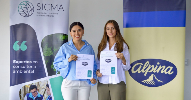 Imagen de la noticia: Alpina Ecuador apuesta por la sostenibilidad con su plan de convertirse en carbono neutro