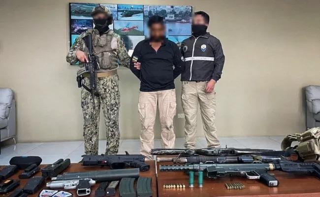 Imagen de la noticia: “Negro Barrei” investigado por tráfico ilícito de armas permanece recluido en la Penitenciaría del Litoral