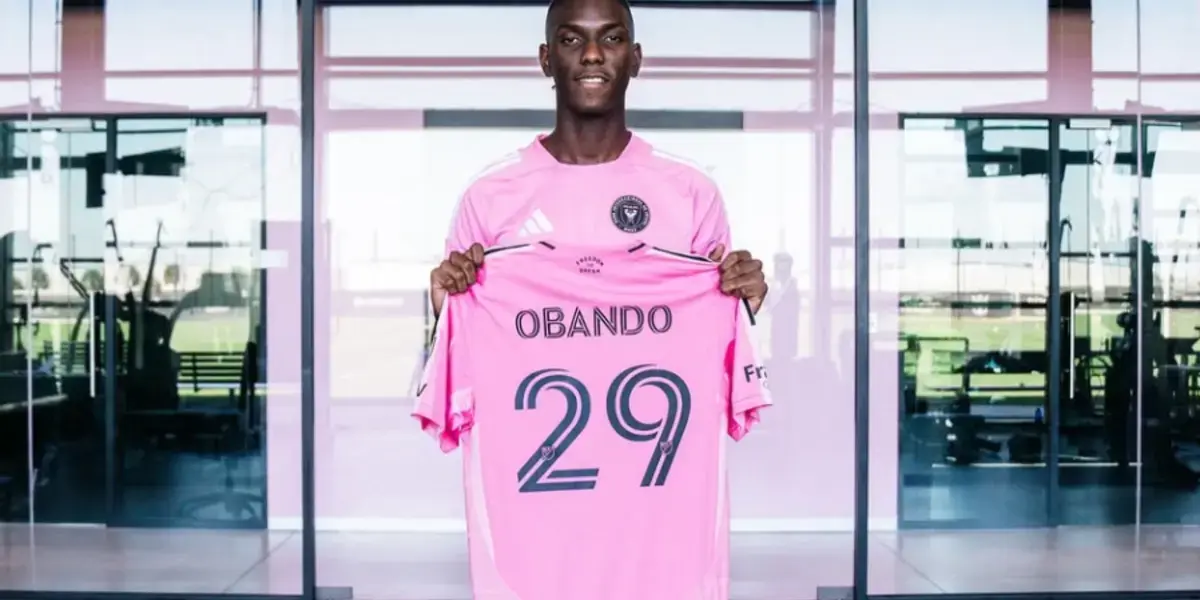 Imagen de Así fue presentado el ecuatoriano Allen Obando que jugará con Leo Messi en el Inter Miami
