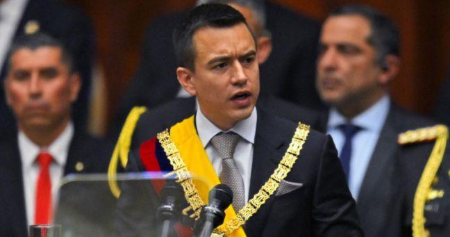 Imagen de la noticia: Asamblea exige a Daniel Noboa que solicite licencia formal para hacer campaña