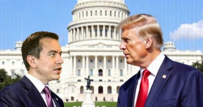 Imagen de la noticia: Ecuador contrató consultora en EE.UU. para gestionar reunión con Trump