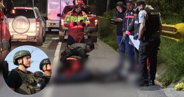 Imagen de la noticia: Daniel Noboa respalda a policía que dispara a asaltantes en Quito y ofrece indulto si es procesado