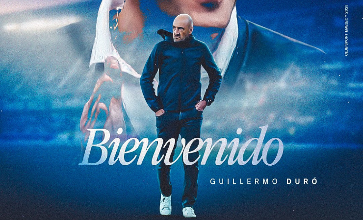 Imagen de la noticia: Emelec anuncia a Guillermo Duró como su nuevo entrenador 2025