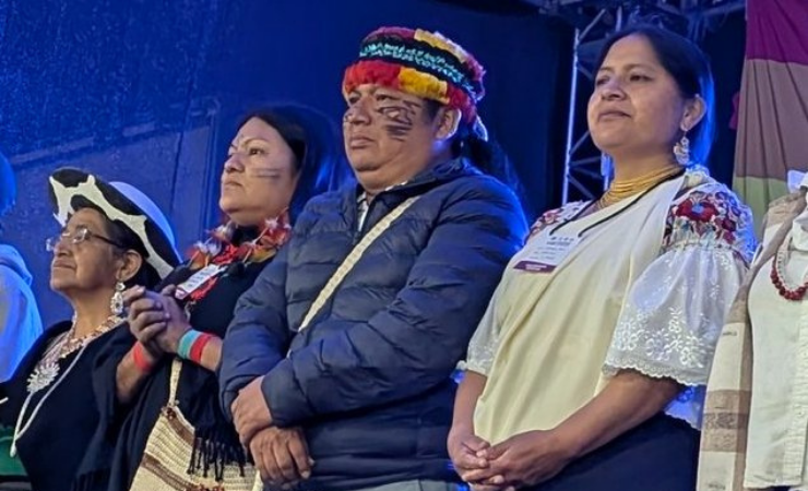 Imagen de la noticia: Marlon Vargas fue elegido nuevo presidente de la Conaie y reemplaza a Leonidas Iza