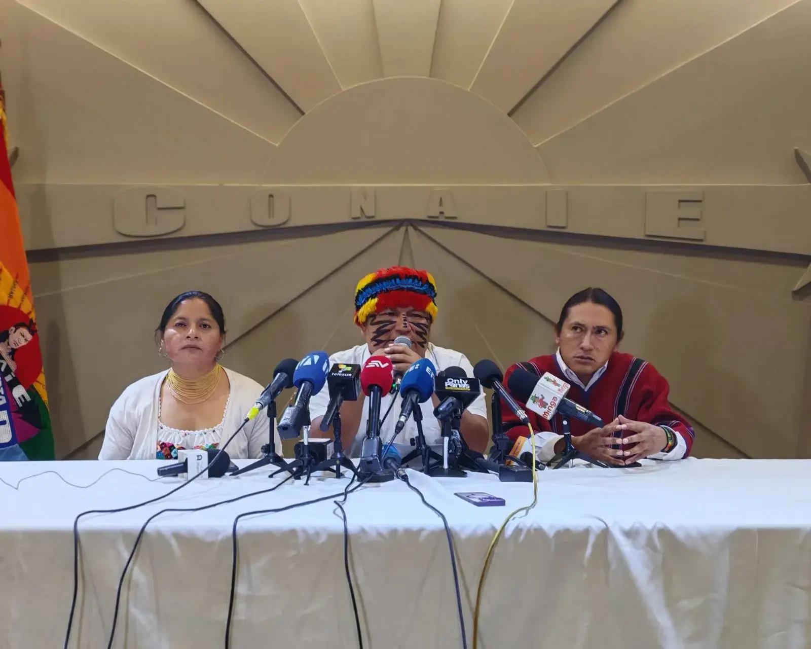 Imagen de la noticia: Conaie lanza campaña por el ‘No’ en la consulta popular de Daniel Noboa