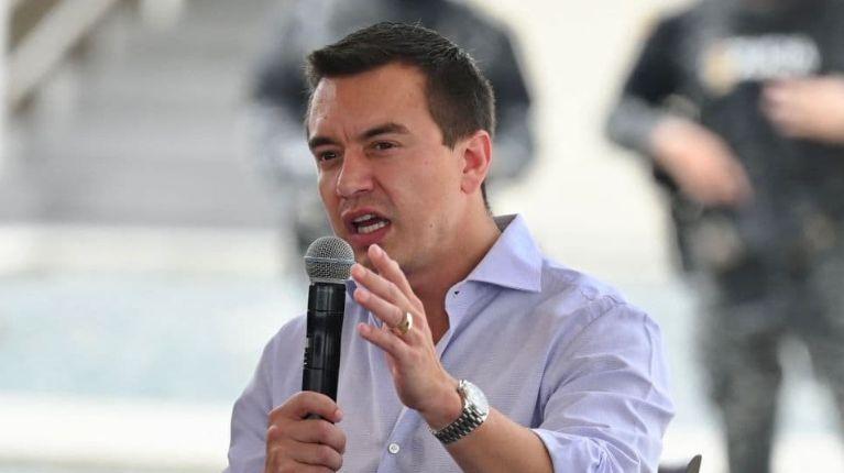 Imagen de la noticia: Noboa en Cotopaxi: “antes de que a mí me quieran hacer retroceder, pues yo prefiero morir”