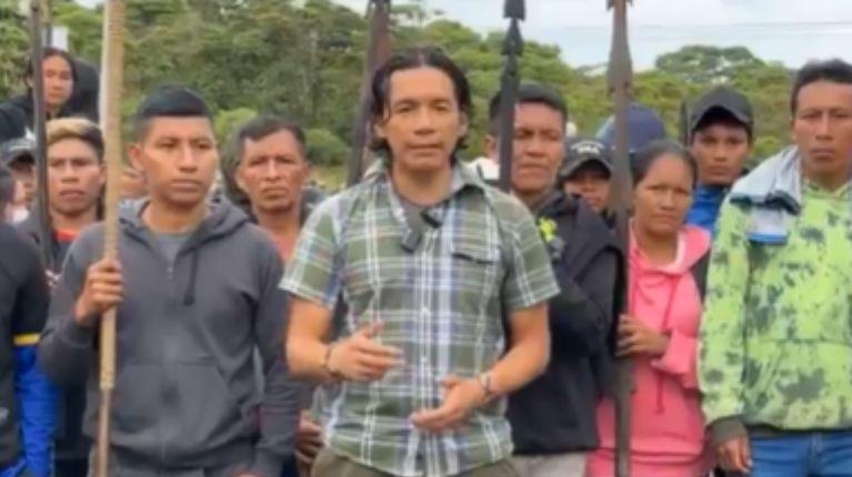 Imagen de la noticia: Organizaciones indígenas de la Amazonía se suman al paro nacional y advierten que recién están empezando
