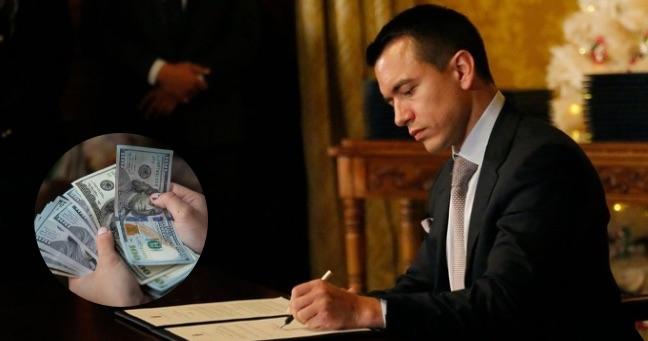 Gobierno lanza programa “Firmes con Noboa”: entrega incentivos de hasta USD 1.000 a comerciantes afectados por el paro nacional