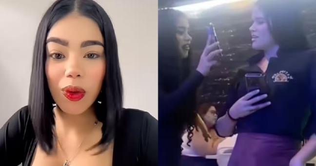 Rompe el silencio la chica que golpeó a una mesera tras escena de celos: “Me escupió la limonada”