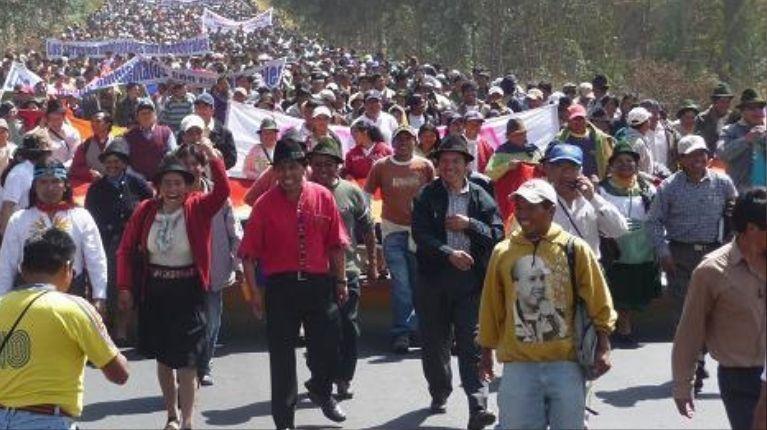 Por esta razón no hubo diálogo entre el Gobierno y el movimiento indígena de Cotacachi