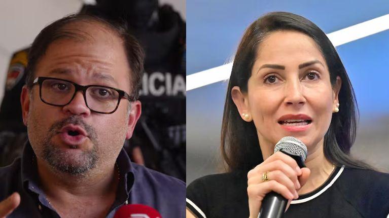 Imagen de la noticia: Ministro del Interior advierte con detener a “una que todavía no ha aprendido a perder” y Luisa González responde