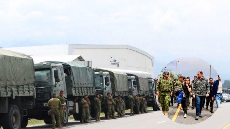 Productos e insumos del convoy humanitario serán distribuidos desde este martes en Imbabura