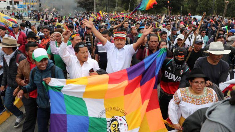 Conaie convoca “un verdadero convoy humanitario” y resuelve denunciar “delito de lesa humanidad” por parte del Gobierno